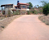 A scene from the village in the dry season.
